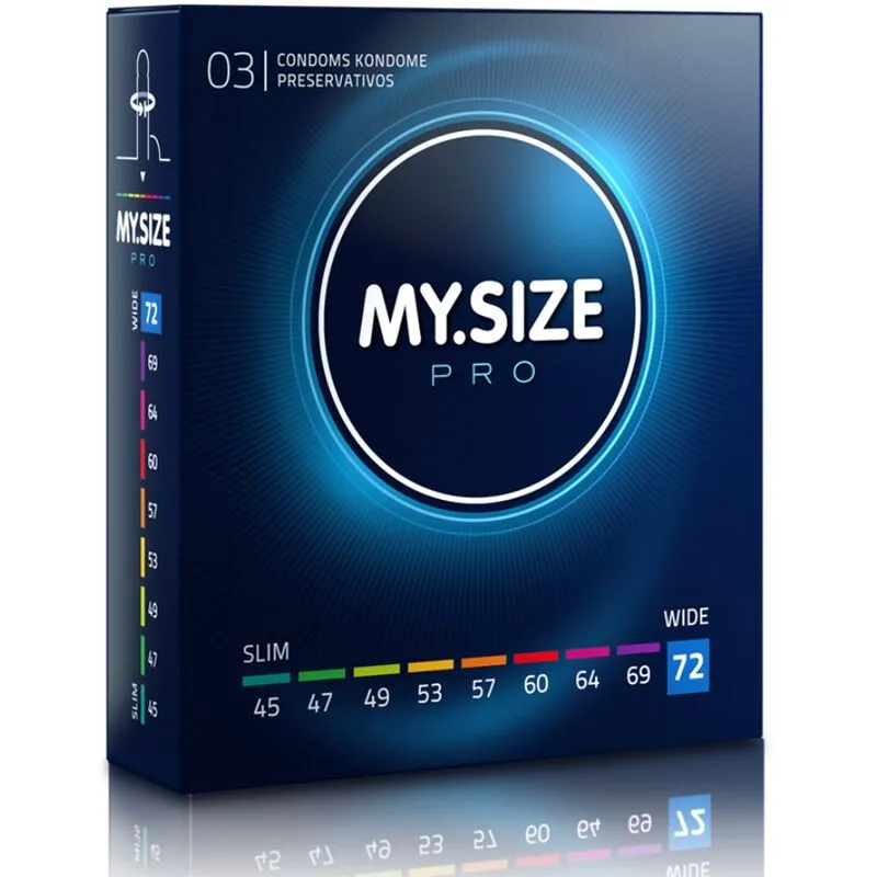 Pro preservativi 72 MM 3 unit – My Size