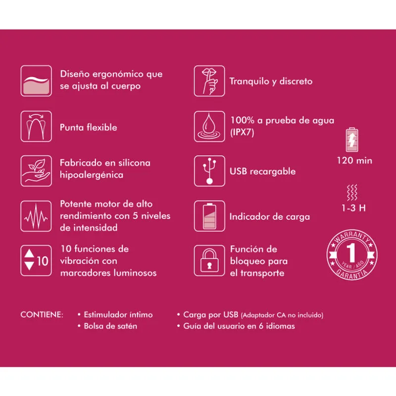 Espositore DA 6 massaggiatori intiti fucsia – Shunga