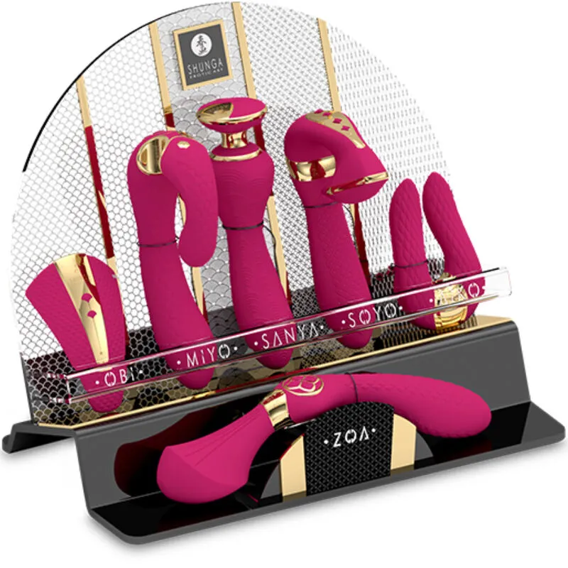 Espositore DA 6 massaggiatori intiti fucsia – Shunga