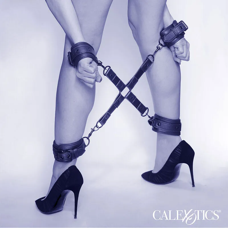 Nocturnal connettore hog tie cuero regolabile nero – Calexotics