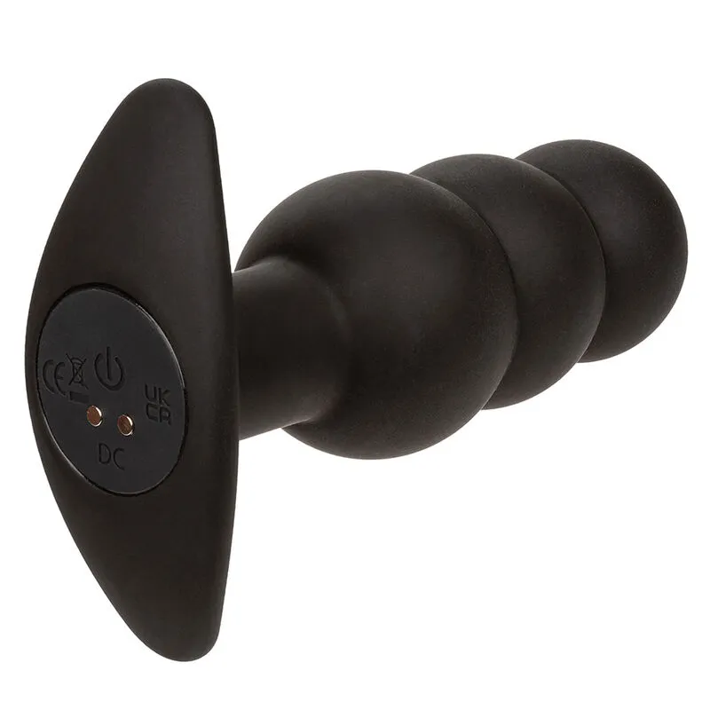 Rock bottom perline tappo anale 10 vibrazioni silicone nero – Calexotics