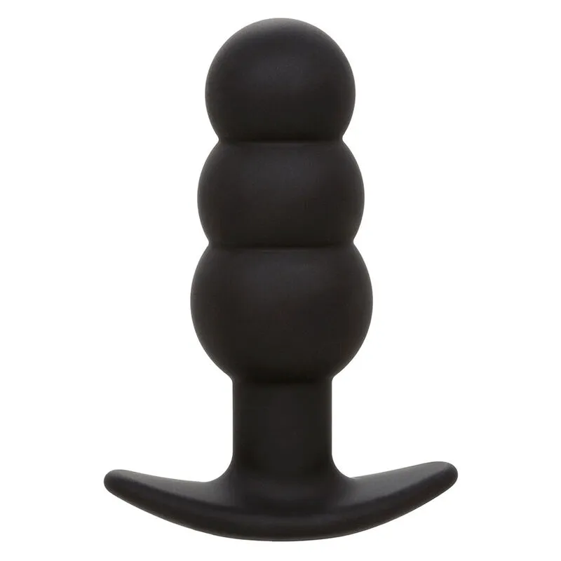 Rock bottom perline tappo anale 10 vibrazioni silicone nero – Calexotics