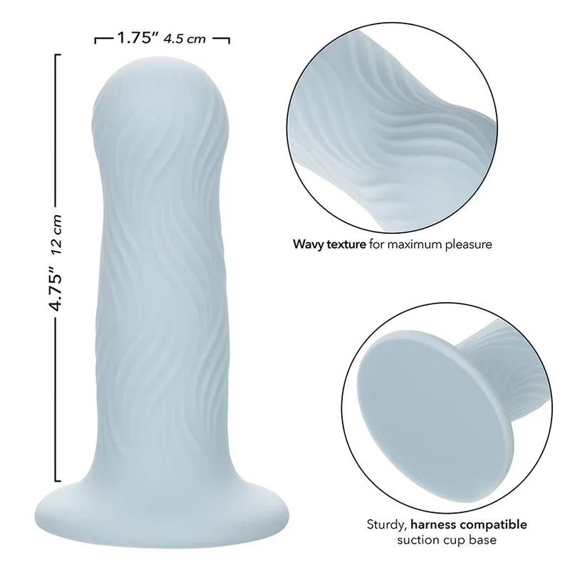 Wave rider foam anal plug blu – Calexotics