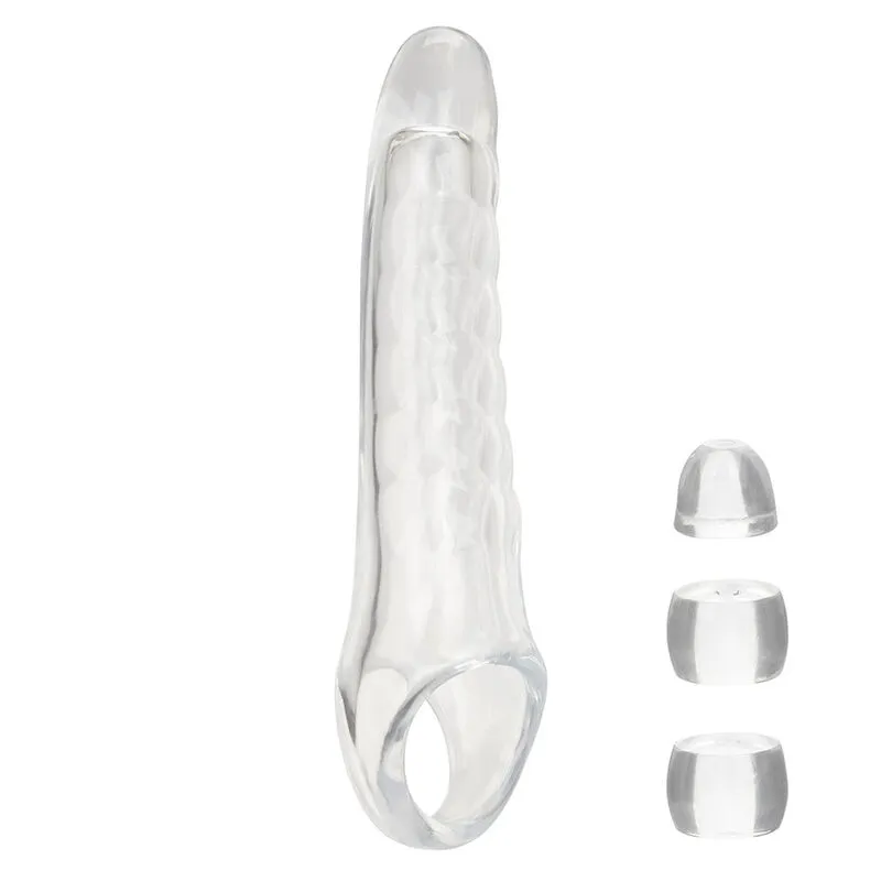Maxx estensore per pene regolabile trasparente – Calexotics
