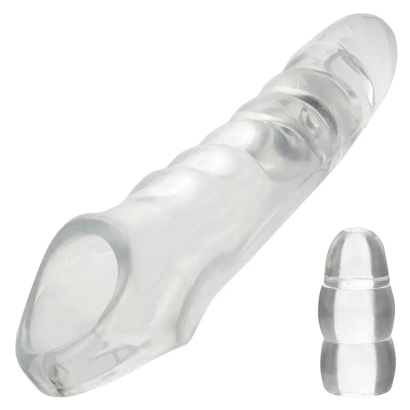 Maxx estensore per pene regolabile trasparente – Calexotics