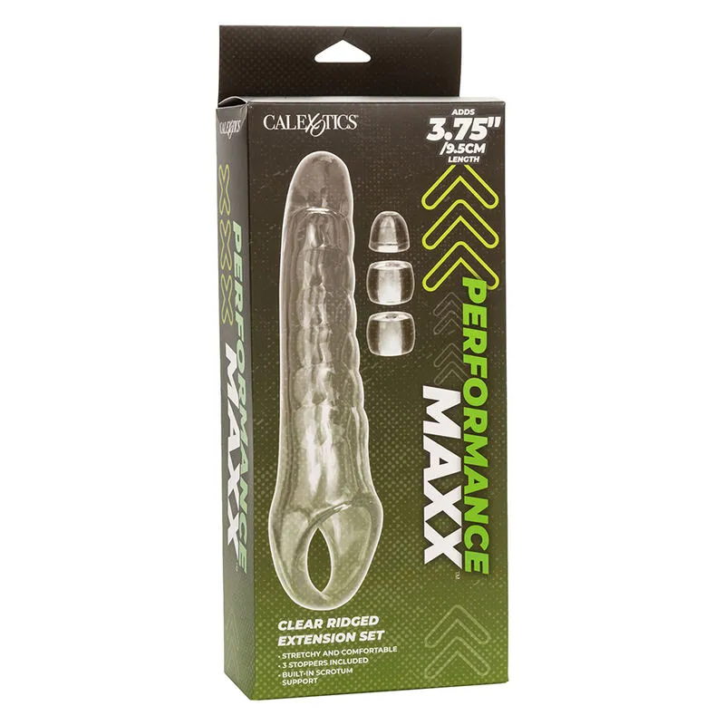 Maxx estensore per pene regolabile trasparente – Calexotics
