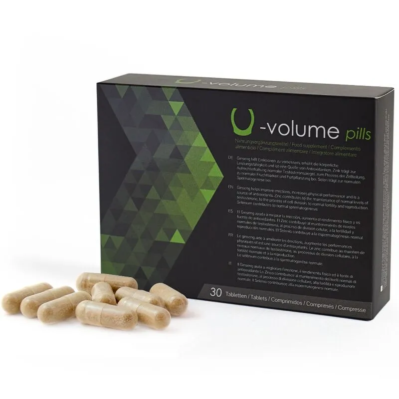 Cosmetics - u-volume aumenta la qualità e la quantità dello sperma - 30 capsule – 500 Cosmetics