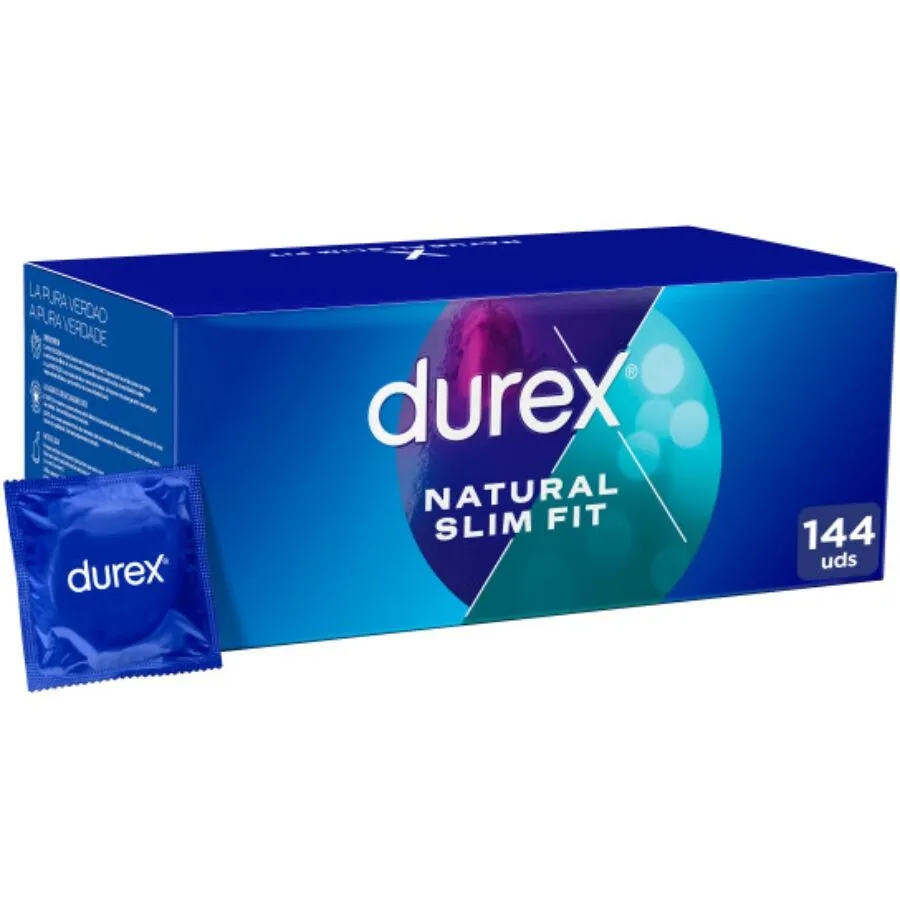 Natural slim fit basic 144 unità – Durex