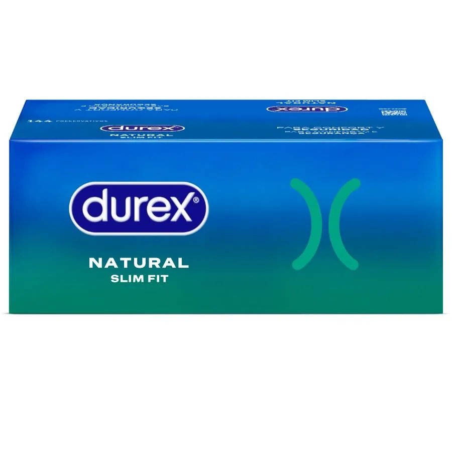 Natural slim fit basic 144 unità – Durex