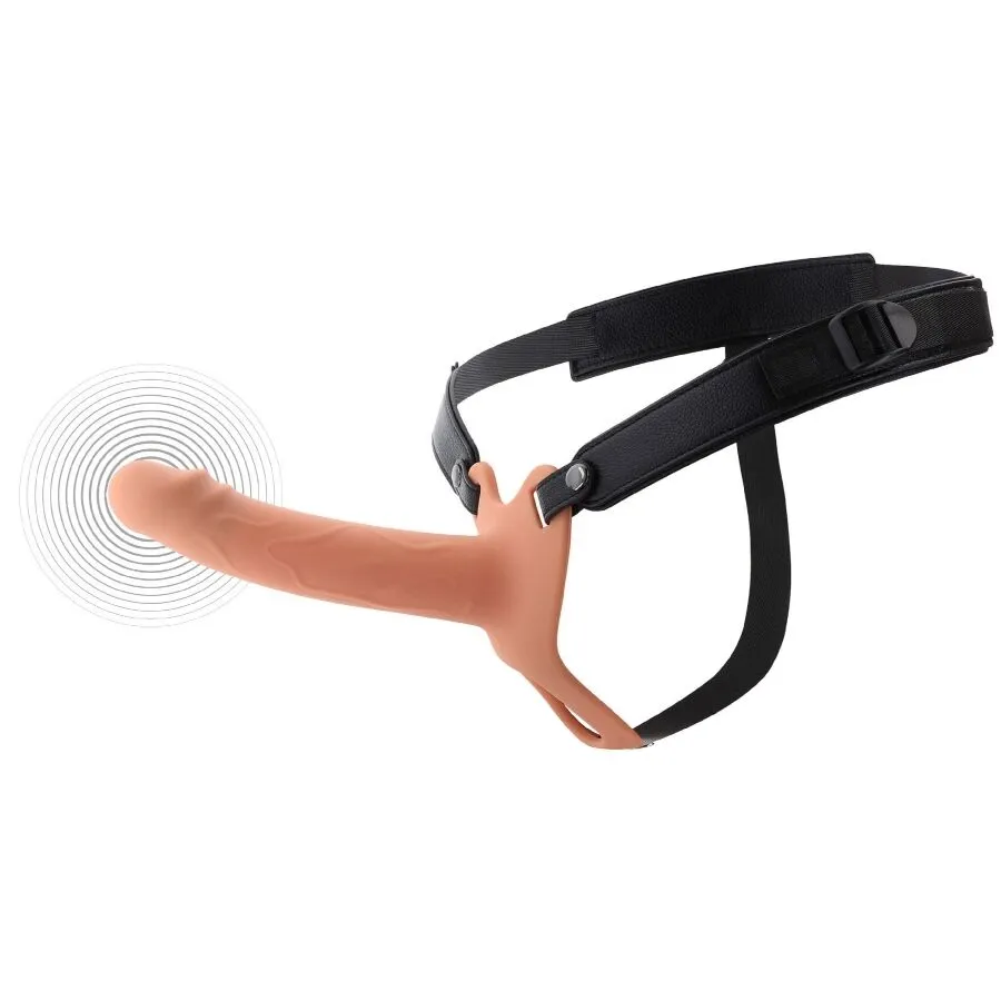 Inferno vibrante guaina per pene strap-on 18 cm – Hidden Desire