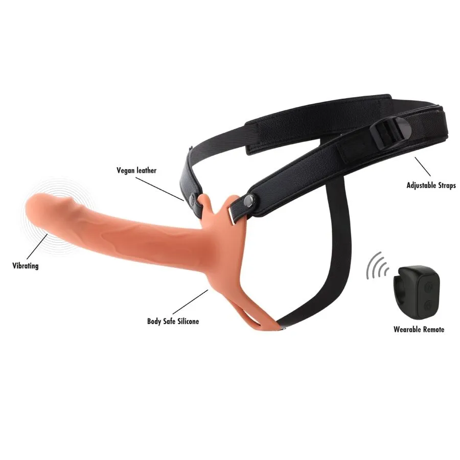 Inferno vibrante guaina per pene strap-on 18 cm – Hidden Desire
