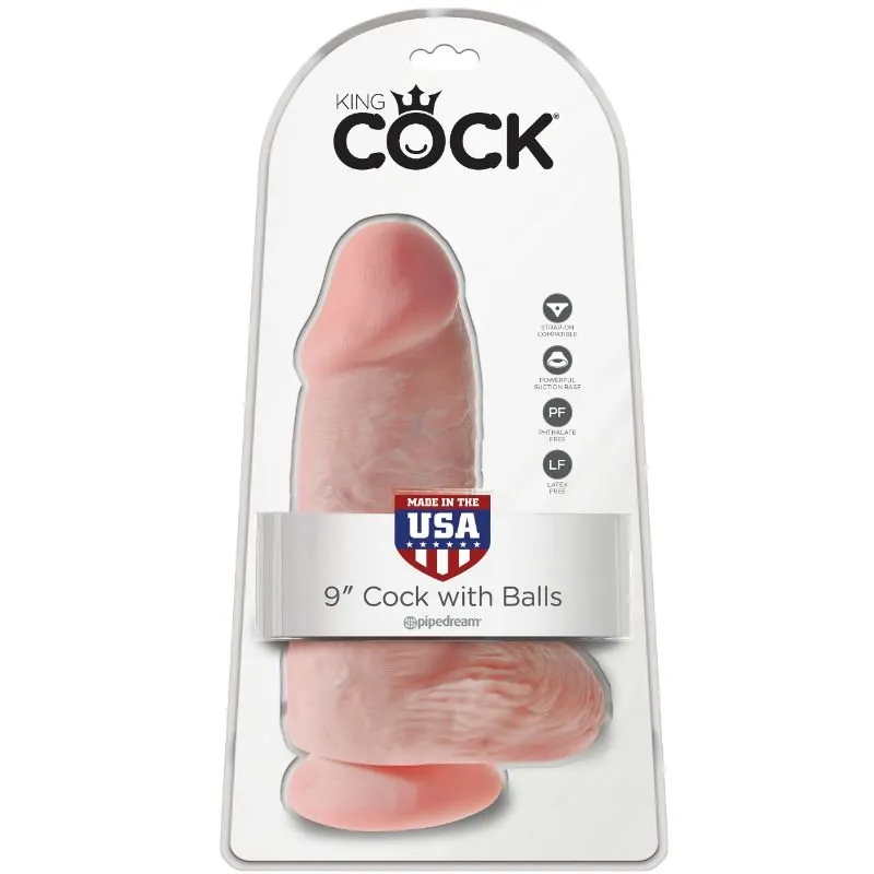 Pene realistico chubby 23 cm – King Cock